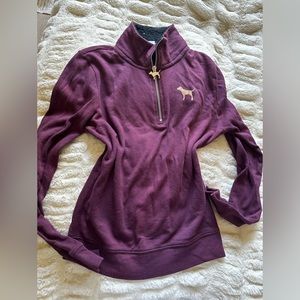 💓 Pink Victoria secret sweater pullover Oversize Xs stretchy